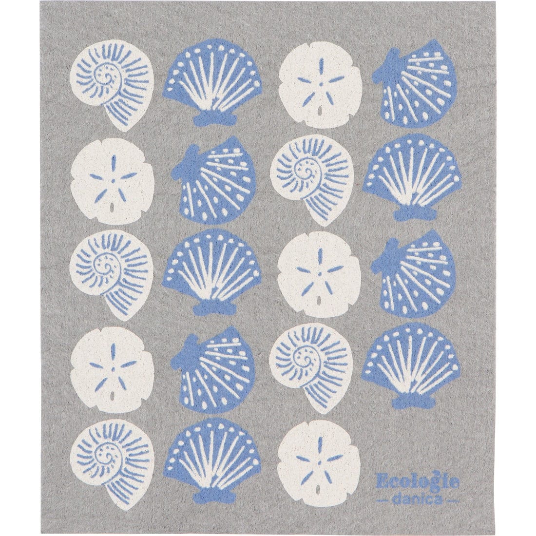 Cleaning & Floormats Now Designs - Ecologie Seaside Shells Swedish Sponge Cloth