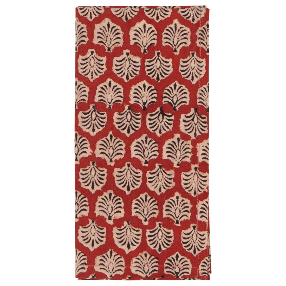 Linen Now Designs - Field Block Print Cloth Napkins - Set of 4