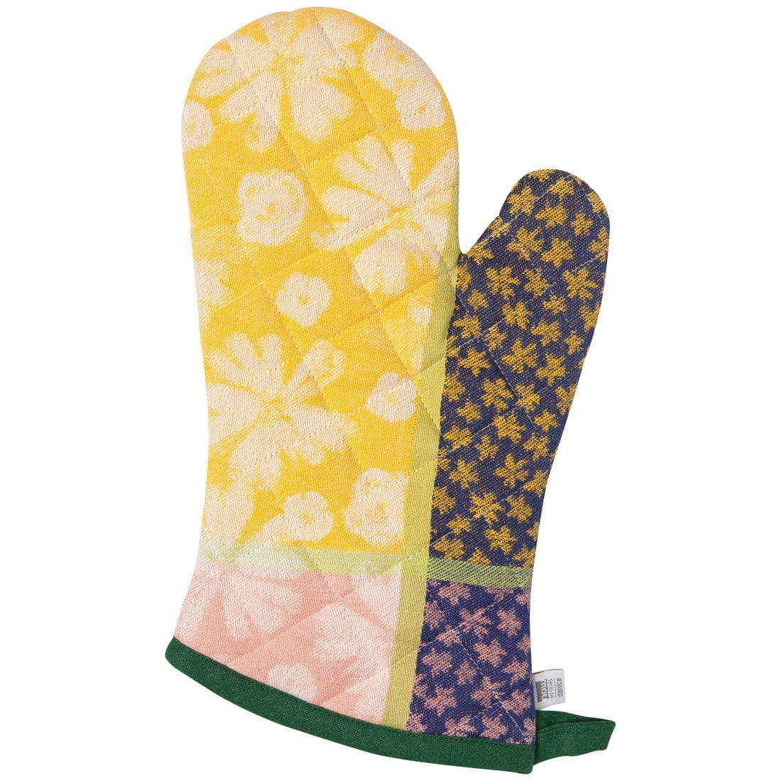 Linen Now Designs - Full Bloom Jacquard Mitt