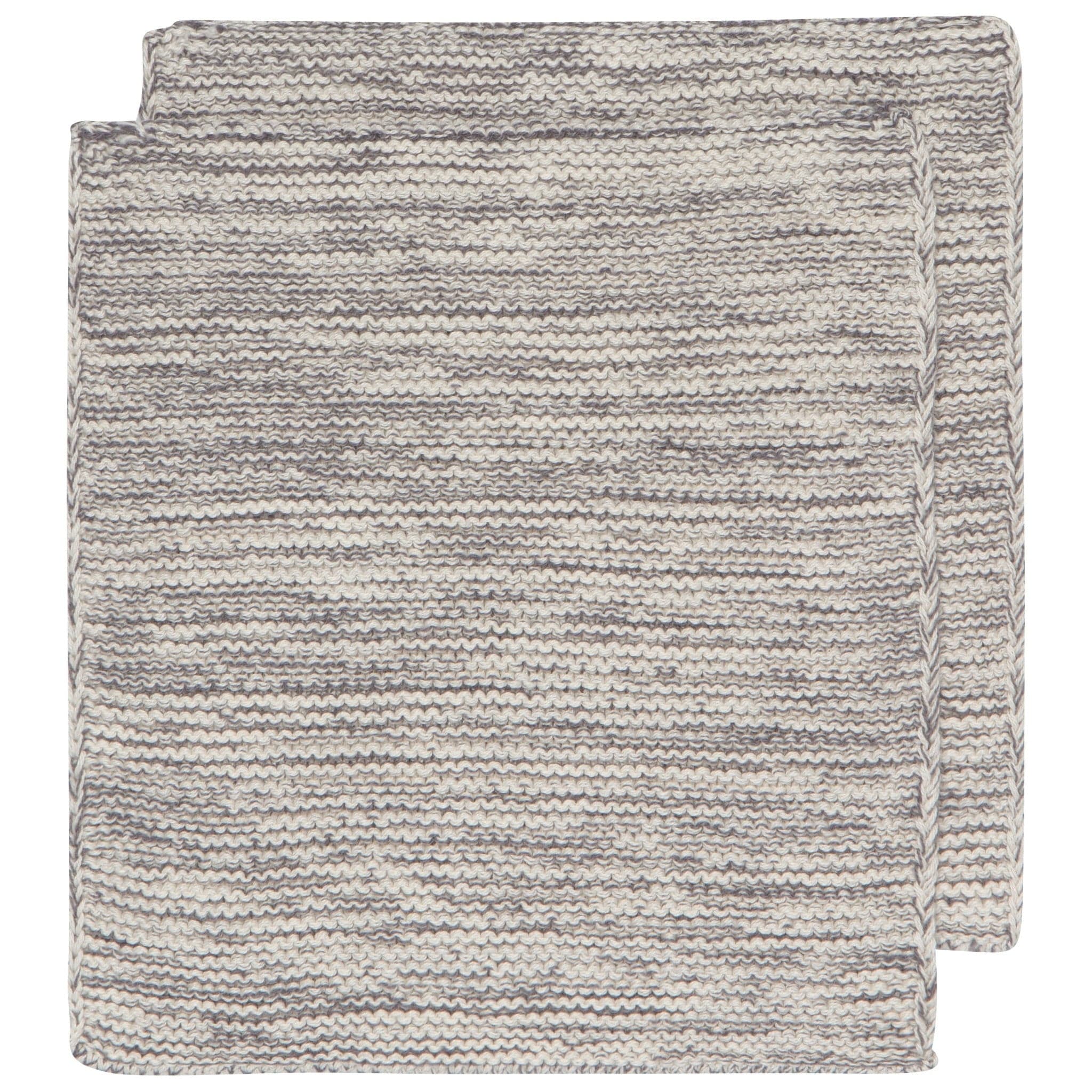 Linen Now Designs Knit Dishcloths - Set of 2 - Multiple Colors