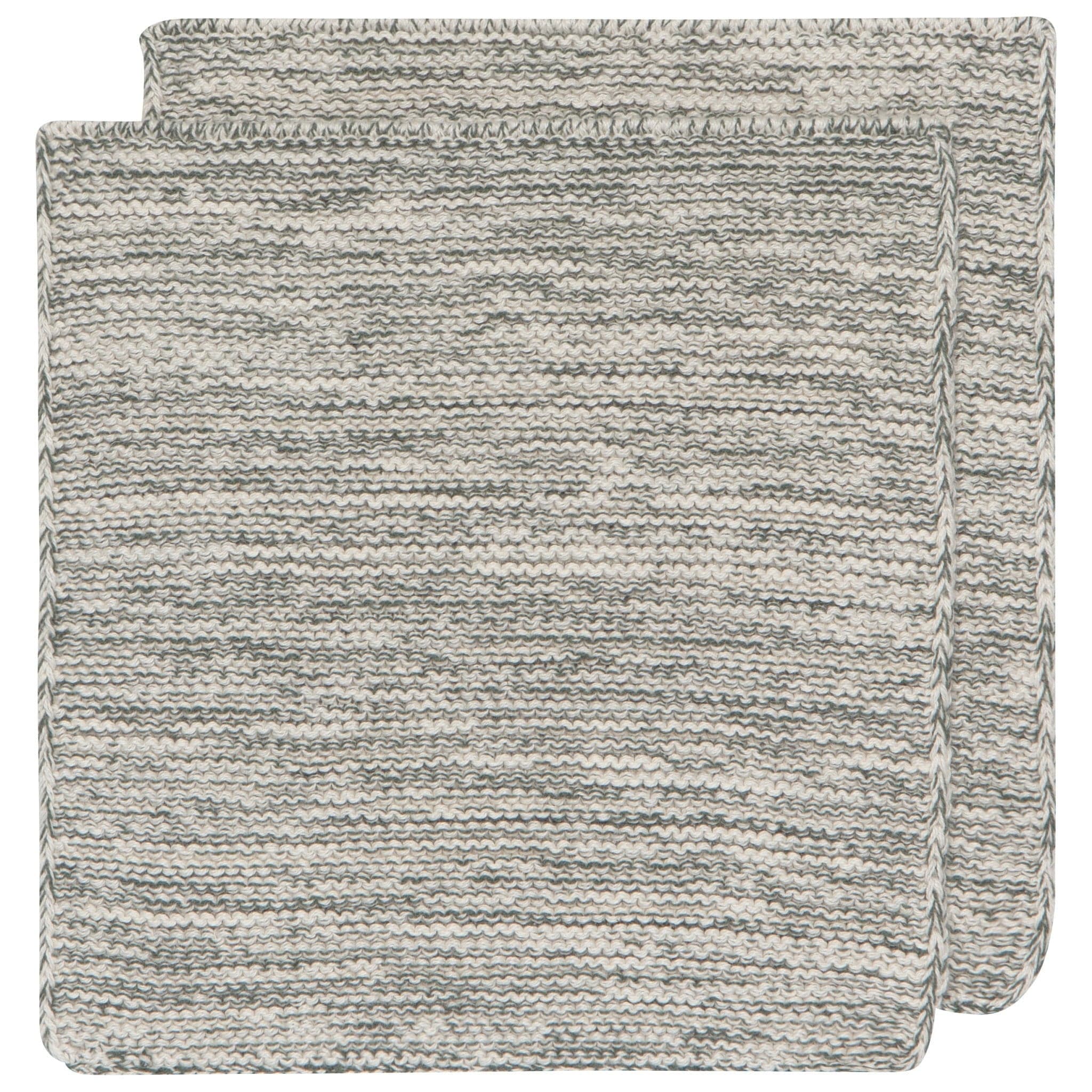 Linen Now Designs Knit Dishcloths - Set of 2 - Multiple Colors