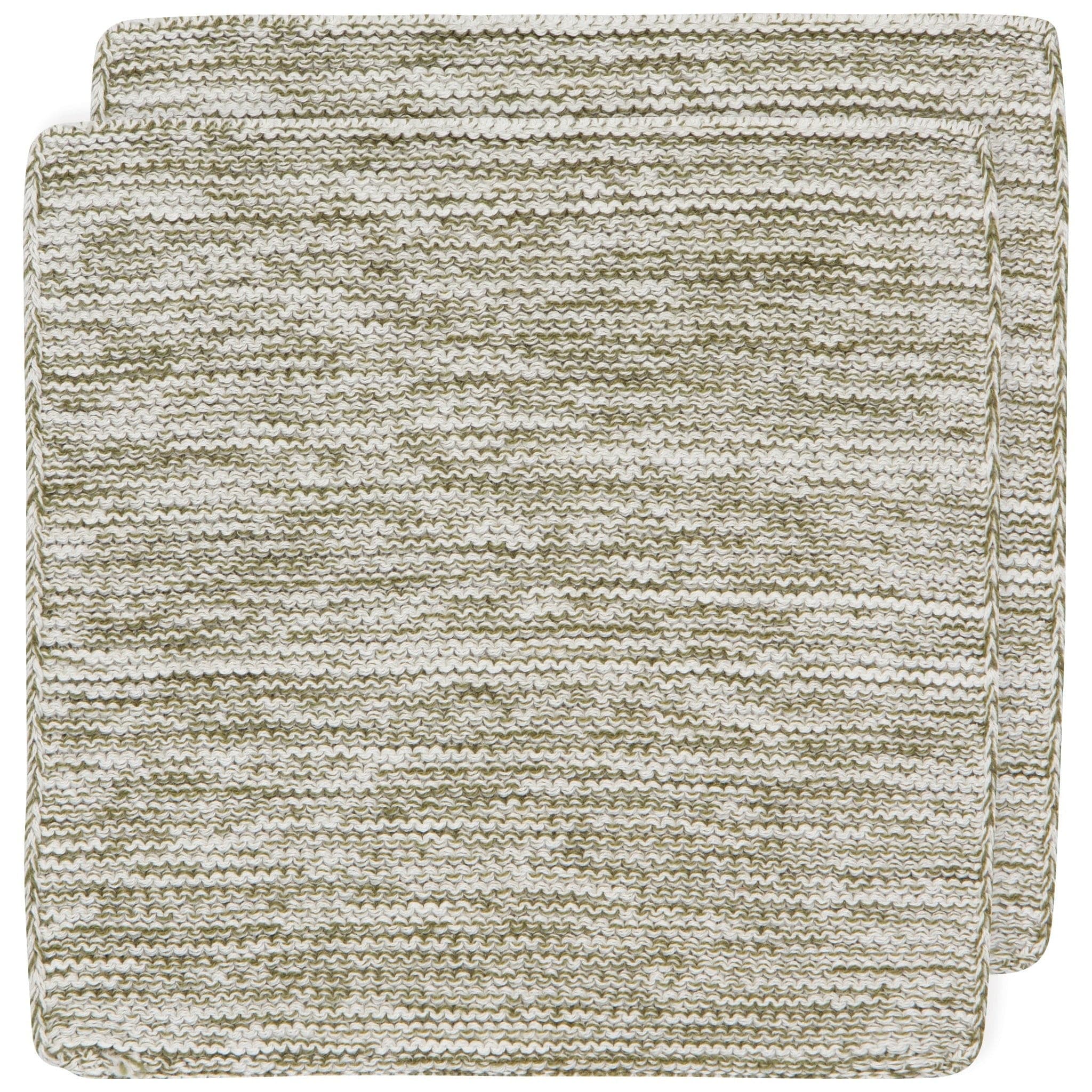 Linen Now Designs Knit Dishcloths - Set of 2 - Multiple Colors