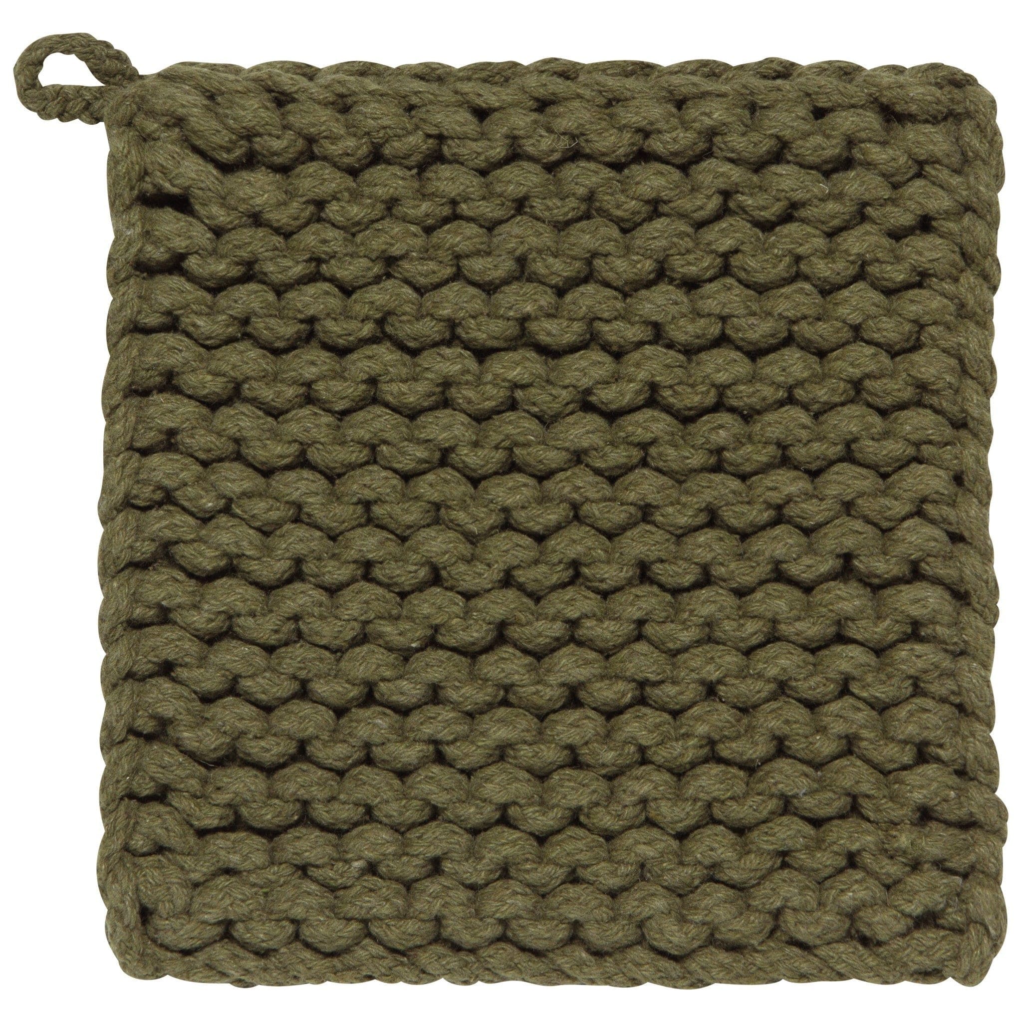 Linen Now Designs Knit Pot Holder - Multiple Colors