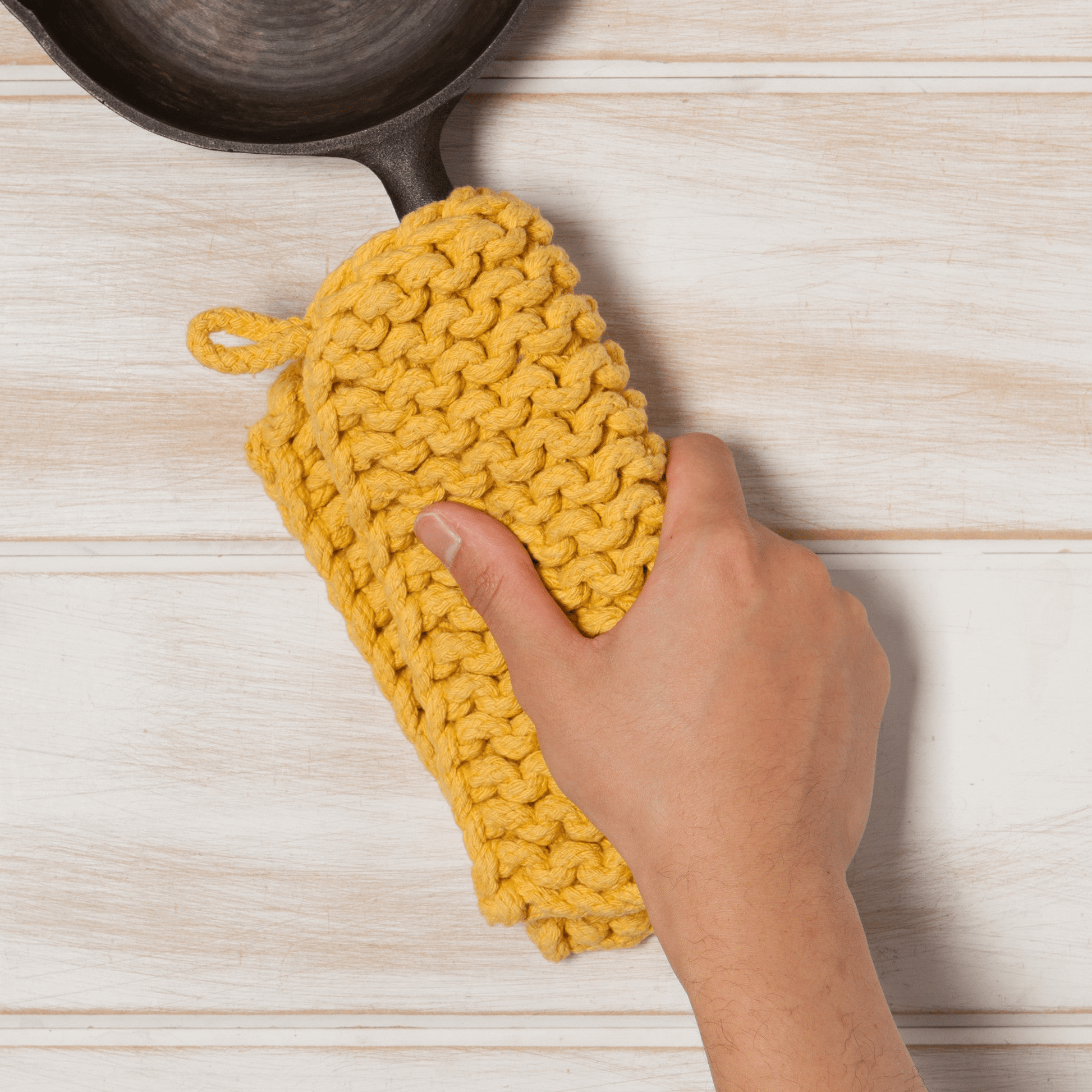 Linen Now Designs Knit Pot Holder - Multiple Colors