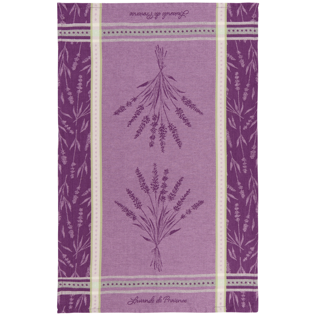 Linen Now Designs - Lavender Jacquard Dishtowel