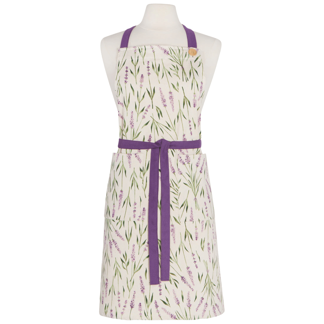 Linen Now Designs - Lavender Spruce Apron