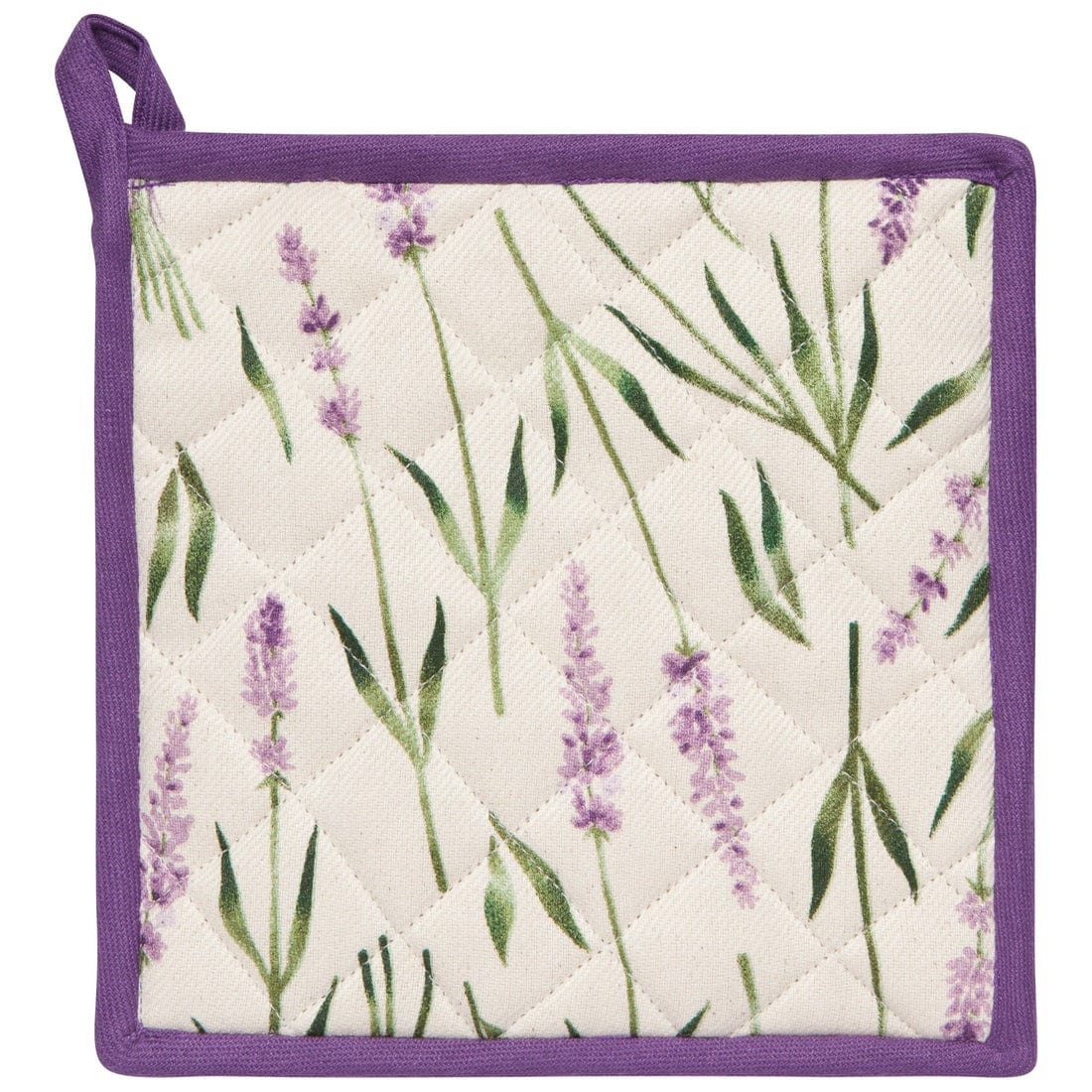 Linen Now Designs - Lavender Spruce Potholder