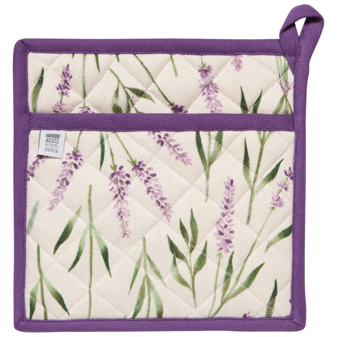 Linen Now Designs - Lavender Spruce Potholder