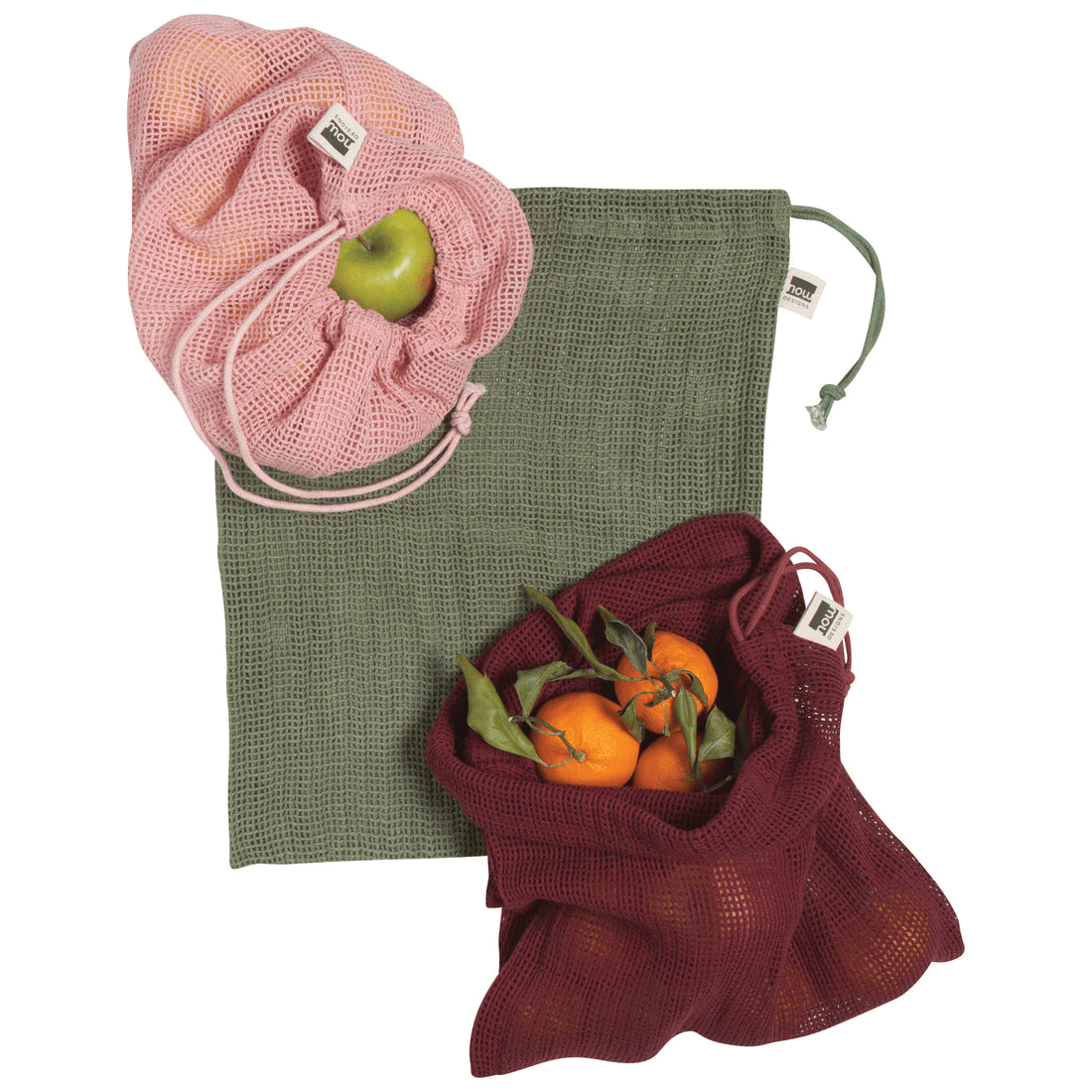 Travel & Storage Now Designs Le Marche Blush Produce Bags - Set of 3
