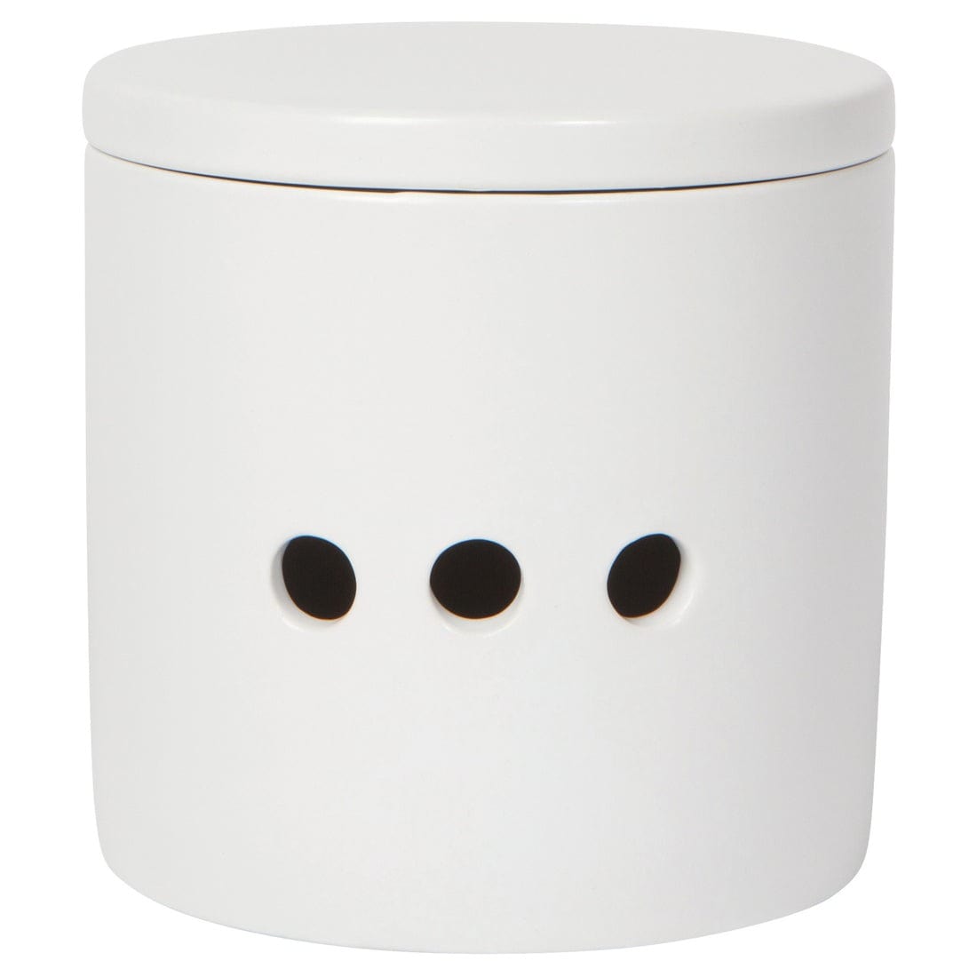 Table & Counter Accessories Now Designs - Matte White Garlic Keeper