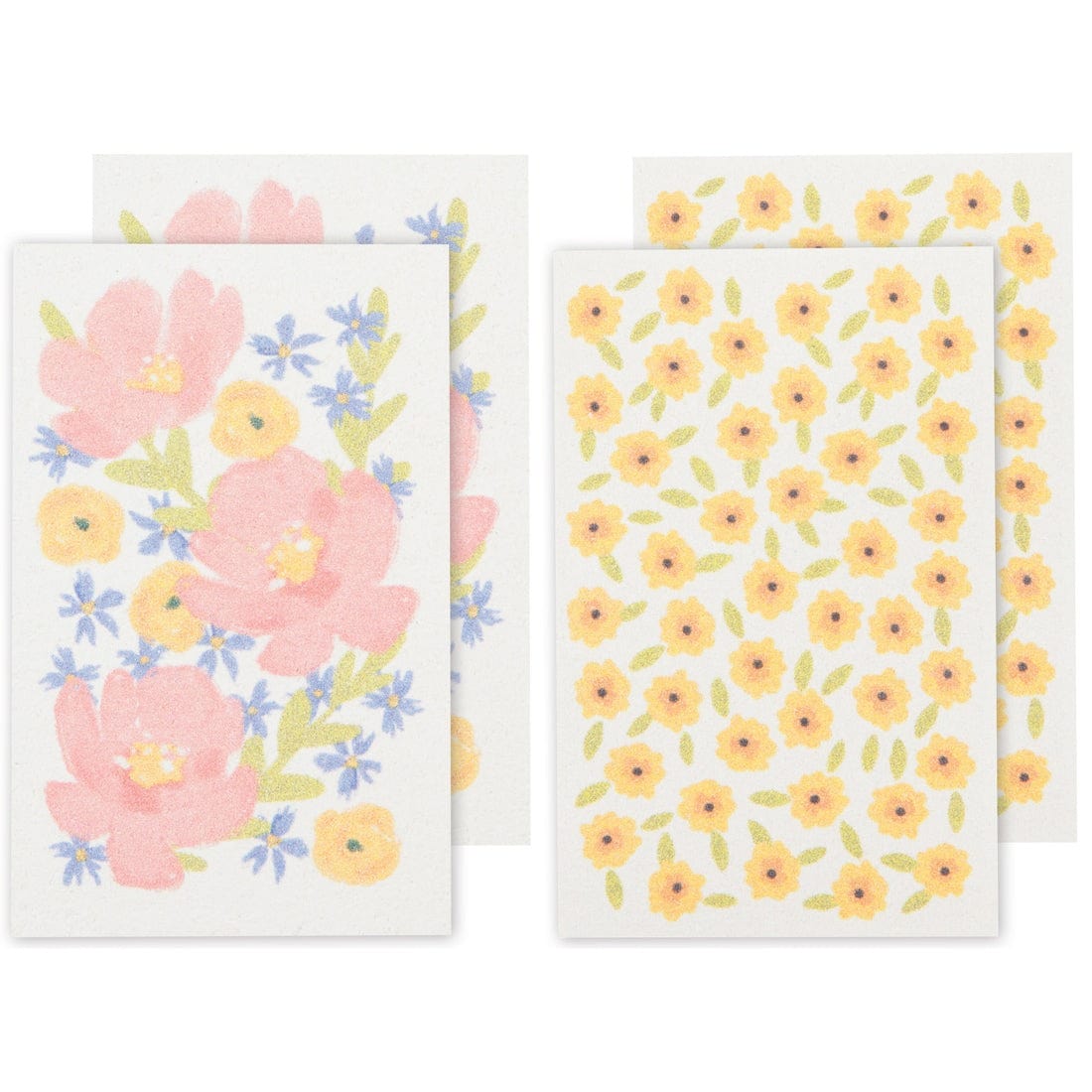 Cleaning & Floormats Now Designs Pop Up Sponges - Set of 4 - Full Bloom