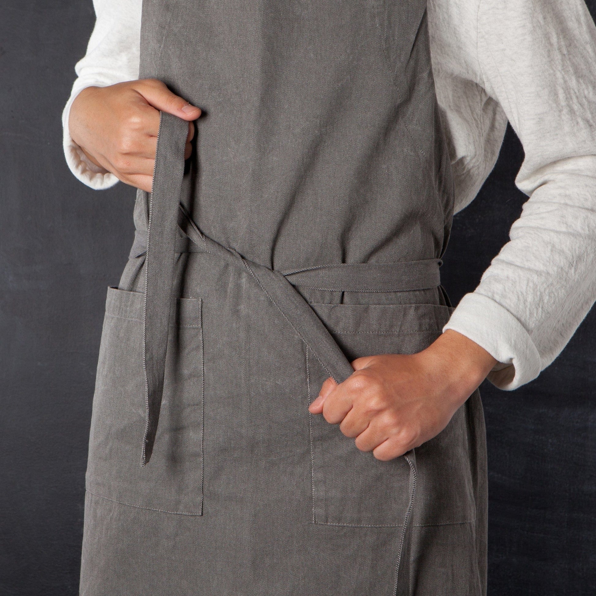Linen Now Designs Stonewash Aprons - Multiple Colors