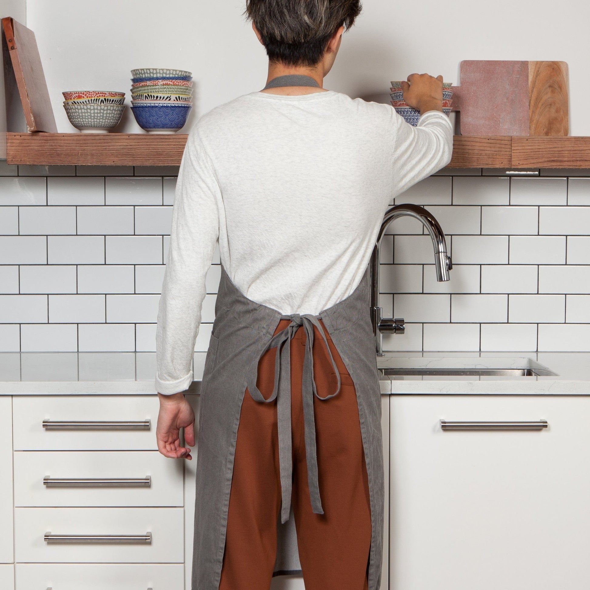 Linen Now Designs Stonewash Aprons - Multiple Colors