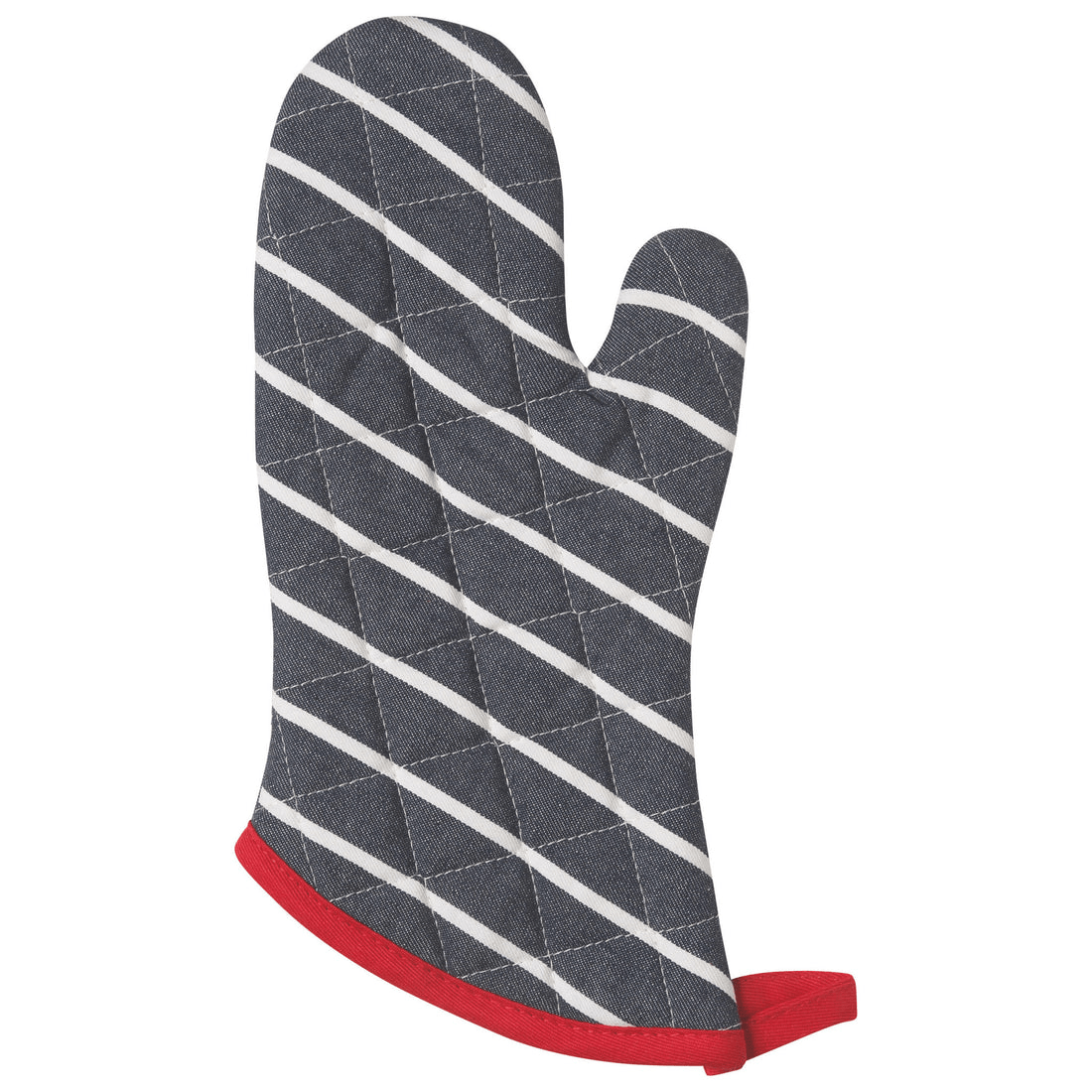 Linen Now Designs - Superior Butcher Stripe Oven Mitt