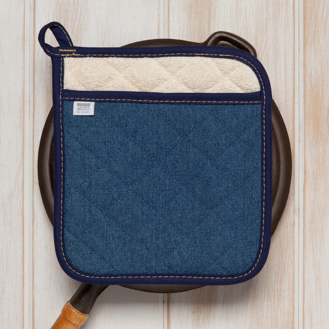 Linen Now Designs - Superior Denim Potholder