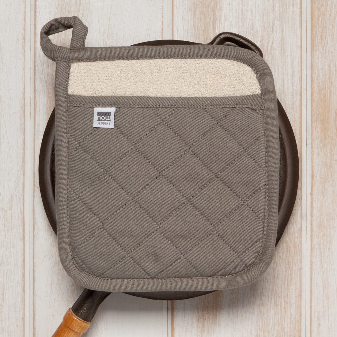Linen Now Designs - Superior London Gray Potholder