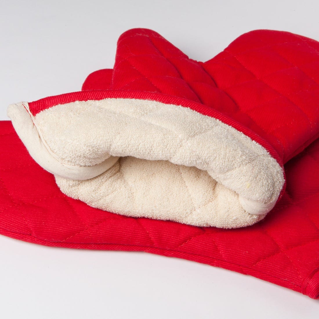 Linen Now Designs - Superior Red Oven Mitt