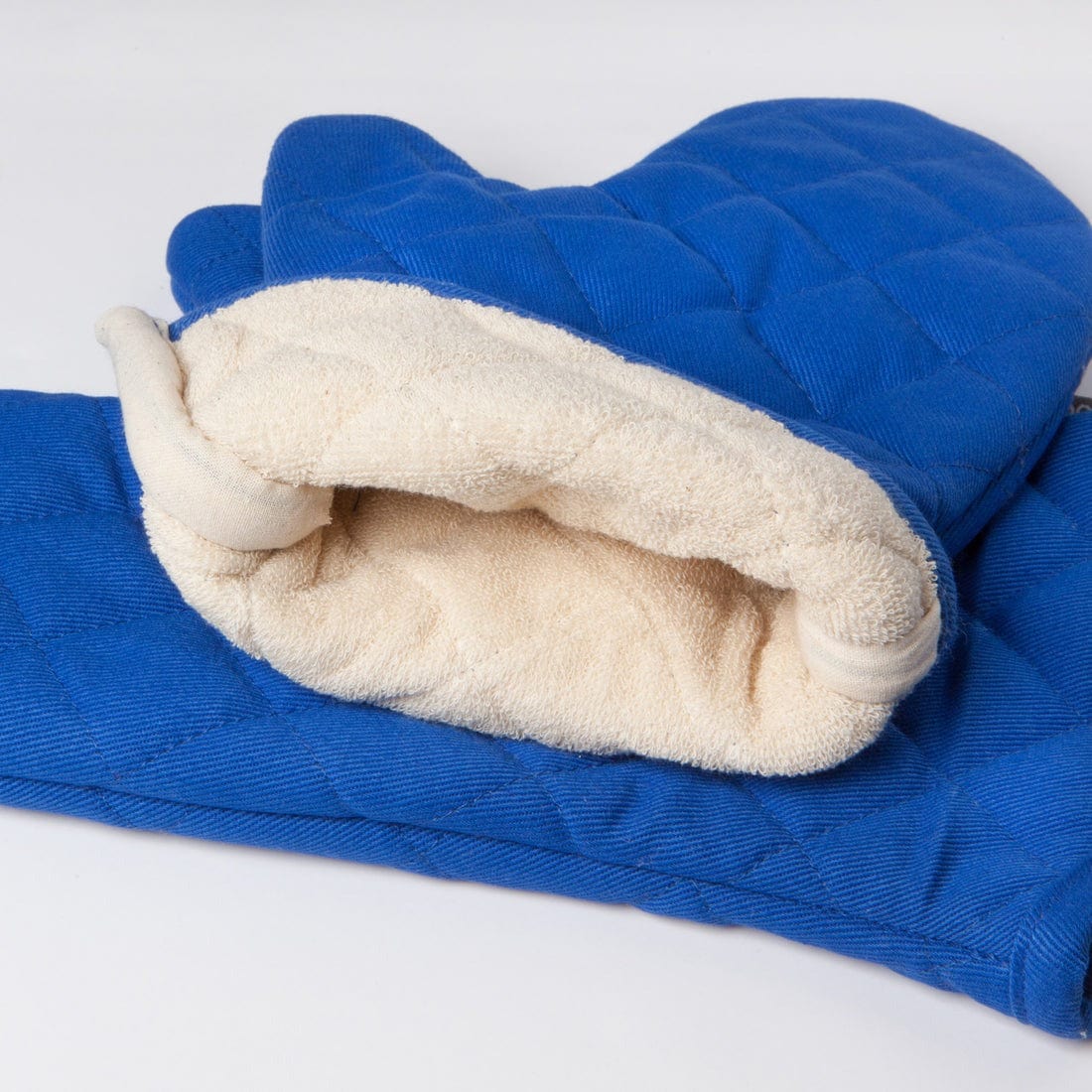 Linen Now Designs - Superior Royal Blue Oven Mitt
