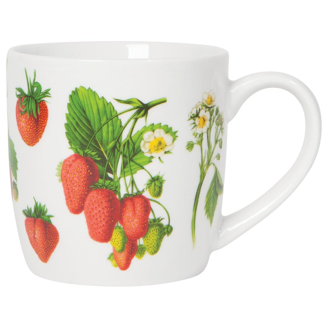 Coffee & Tea Now Designs - Vintage Strawberries Mug - 12 oz.