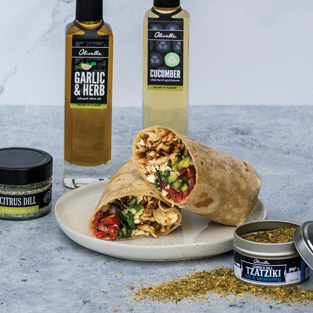 Food Olivelle Barrel Aged Cucumber White Balsamic Vinegar