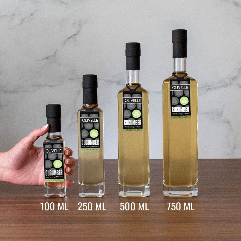 Food Olivelle Barrel Aged Cucumber White Balsamic Vinegar