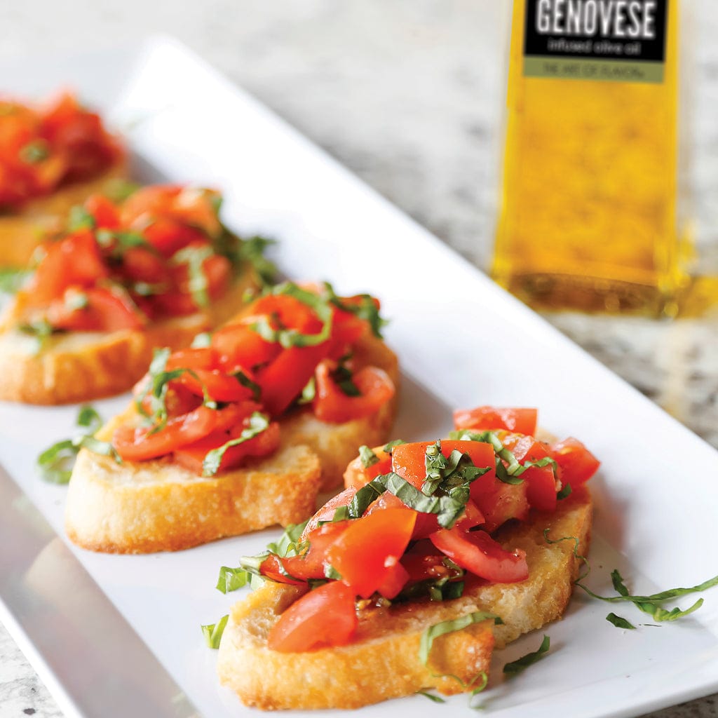 Food Olivelle Infused ExVirgin Olive Oil - Basil Genovese - Gluten Free