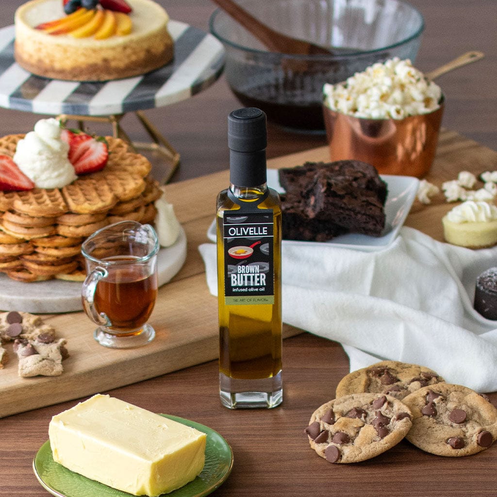 Food Olivelle Infused ExVirgin Olive Oil - Brown Butter - Vegan & Gluten Free