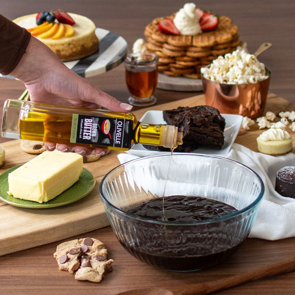 Food Olivelle Infused ExVirgin Olive Oil - Brown Butter - Vegan & Gluten Free