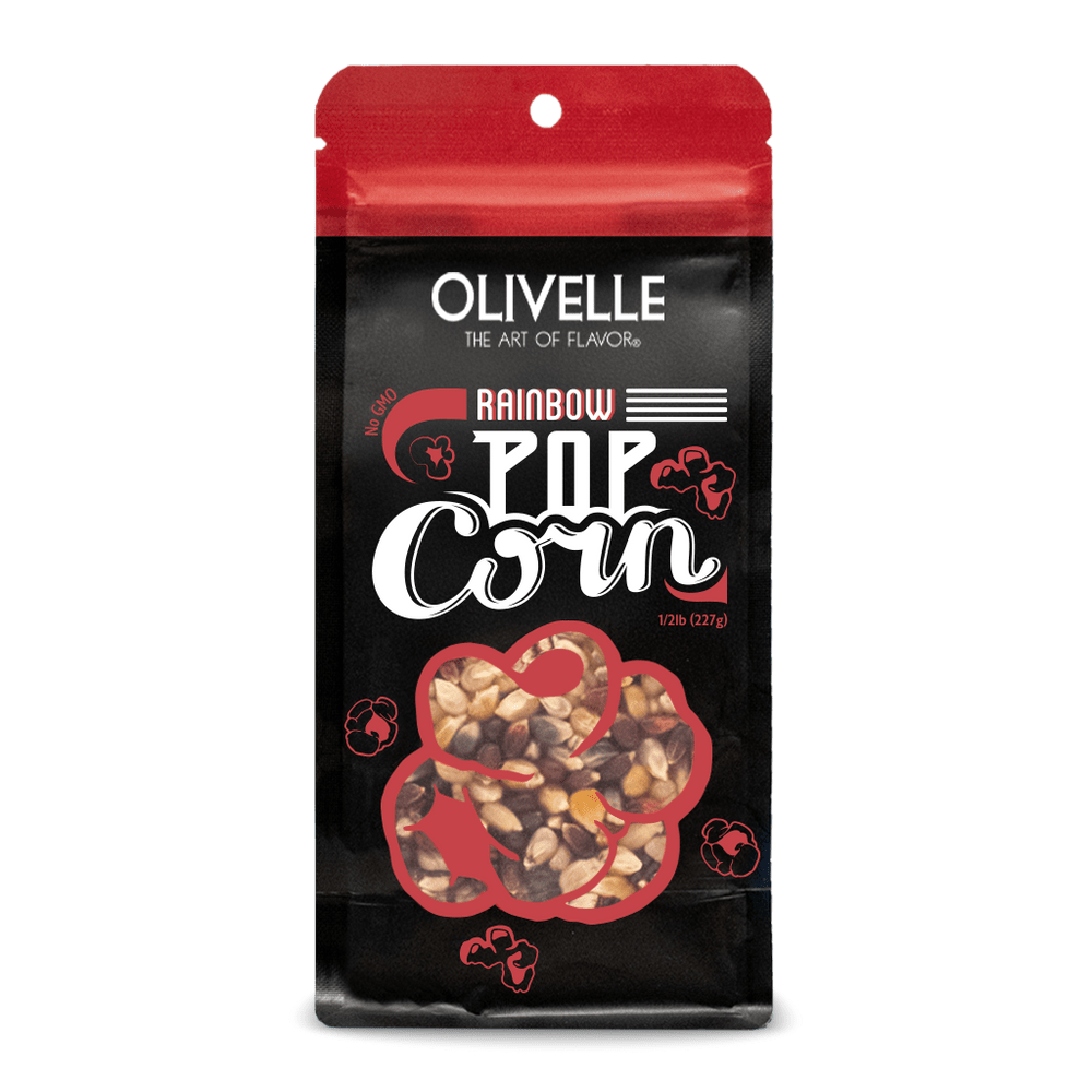 Food Olivelle Rainbow Popcorn, 8 oz.
