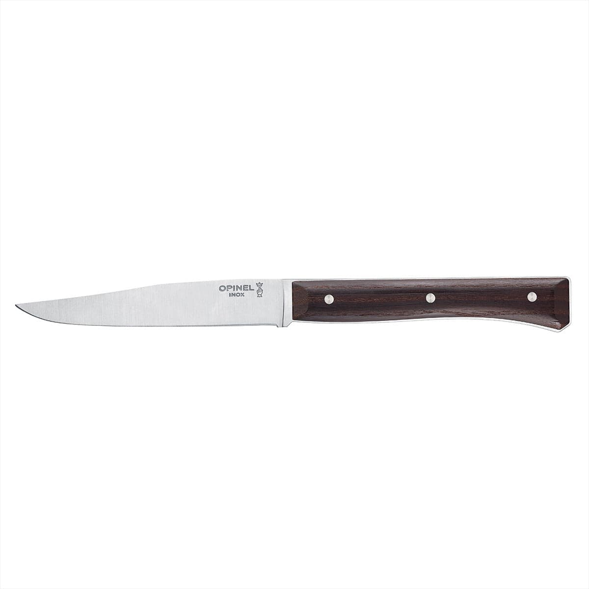 Cutlery Opinel Facette Steak Knives - Set of 4- Dark Ash