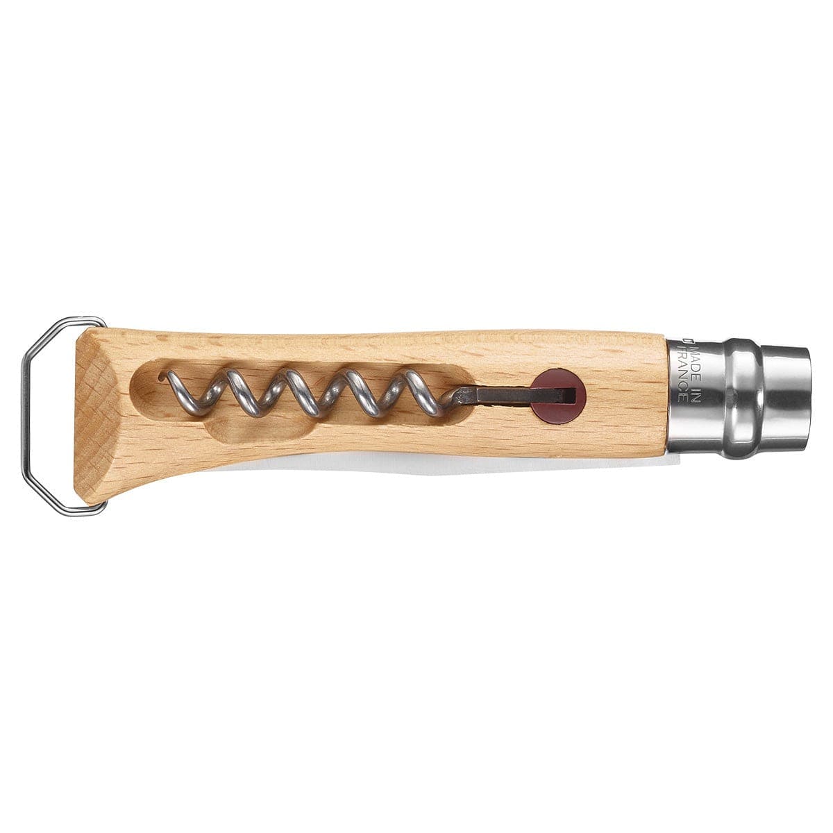 Cutlery Opinel  No. 10 Corkscrew with Bottle Opener Knife