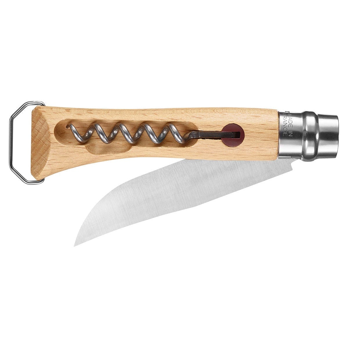 Cutlery Opinel  No. 10 Corkscrew with Bottle Opener Knife