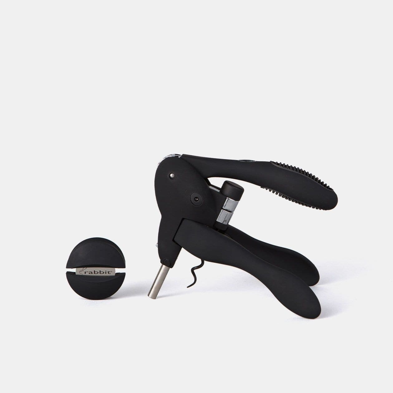 Barware Original Rabbit Corkscrew - Black