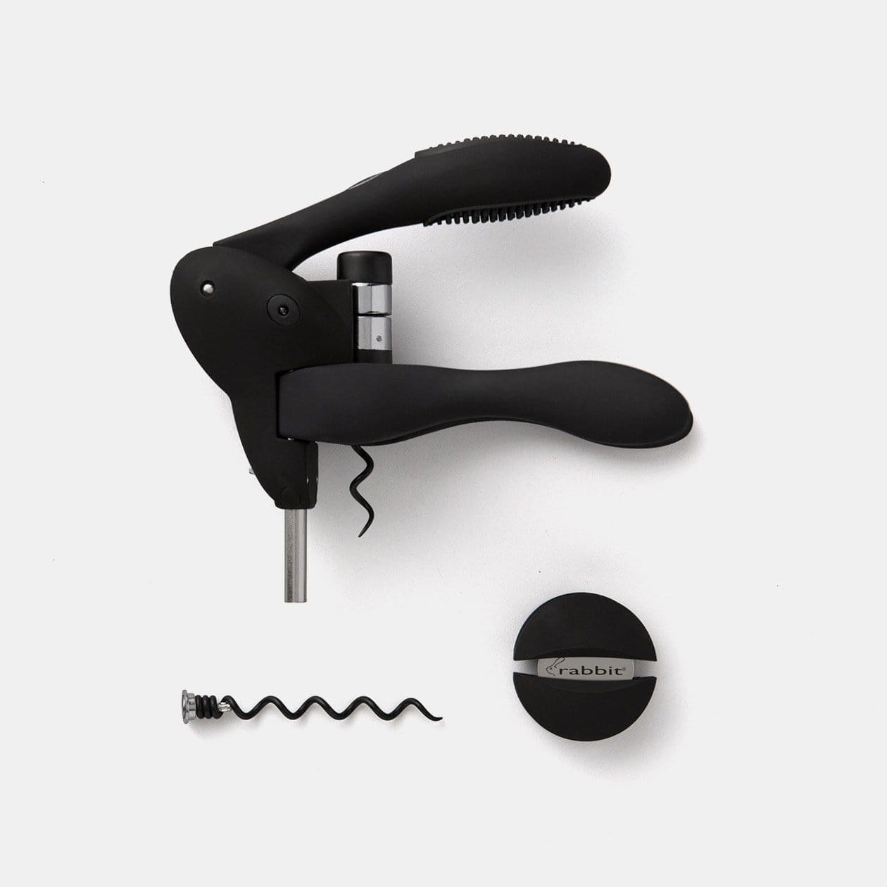 Barware Original Rabbit Corkscrew - Black