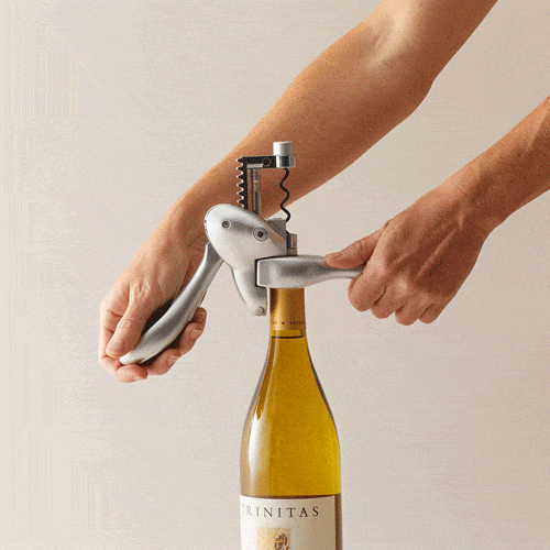 Barware Original Rabbit Corkscrew - Black