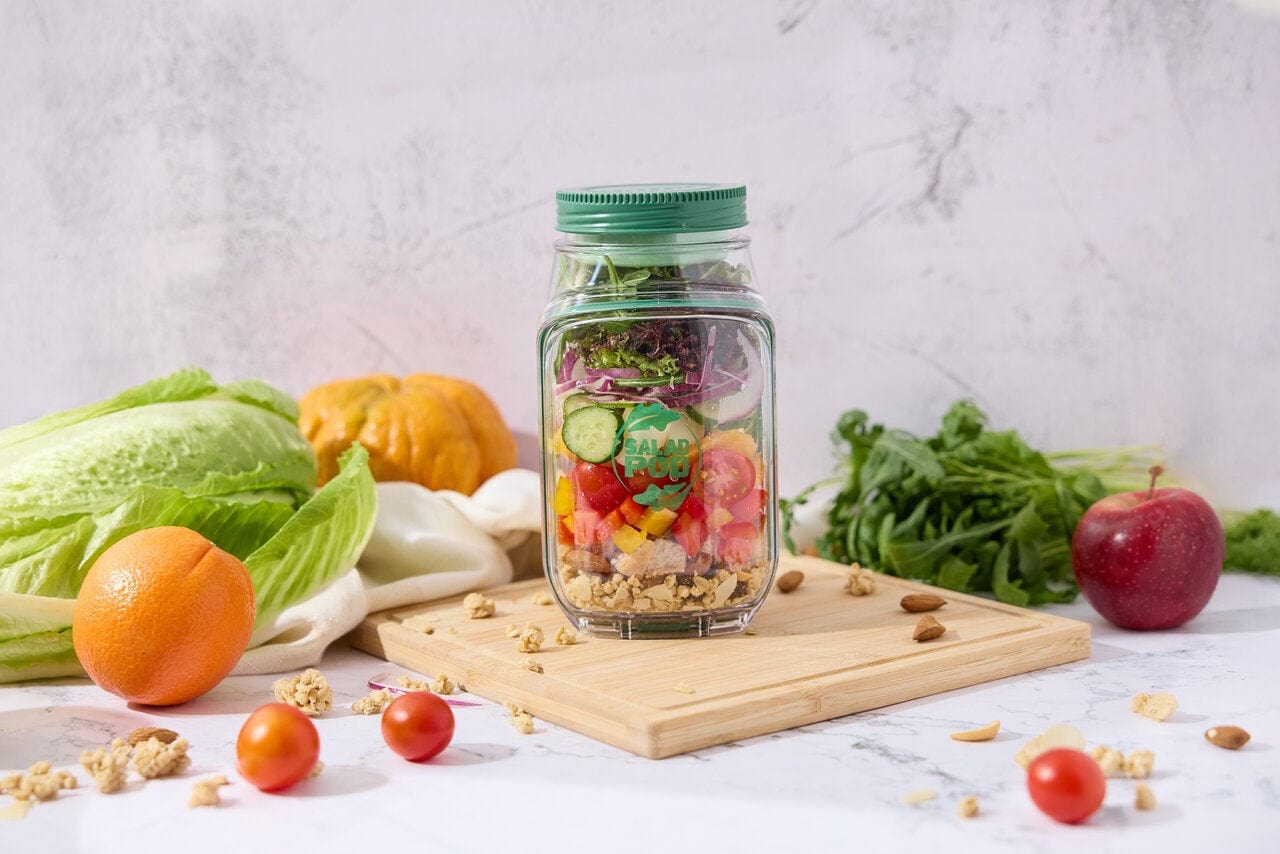 Travel & Storage Prepara - Salad Pod