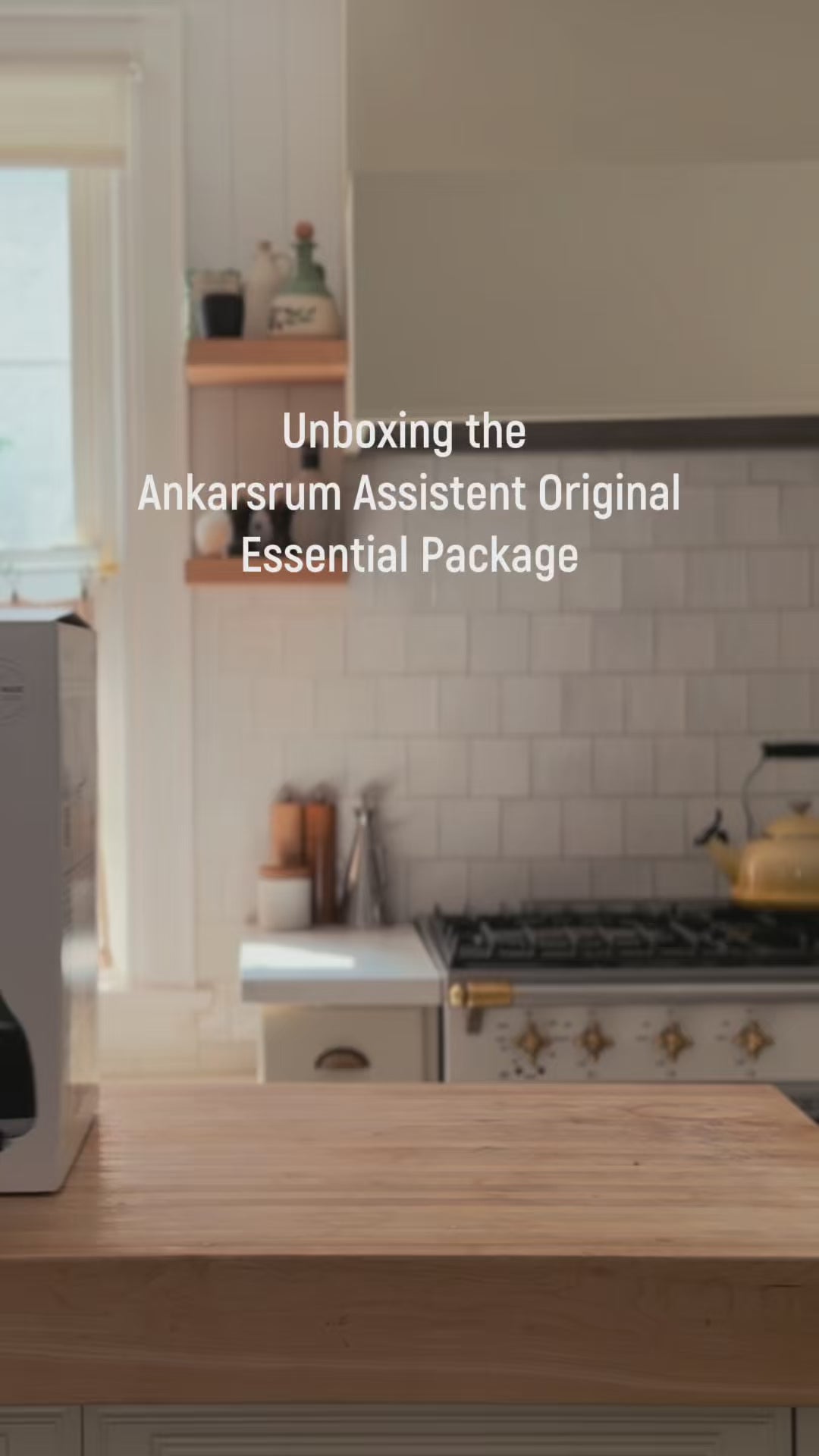 Load video: Ankarsrum Premium Stand Mixer - Essential Package -  600 Watt Original Assistent Ranked #1 for Performance, Made in Sweden Since 1940 - Various Colors