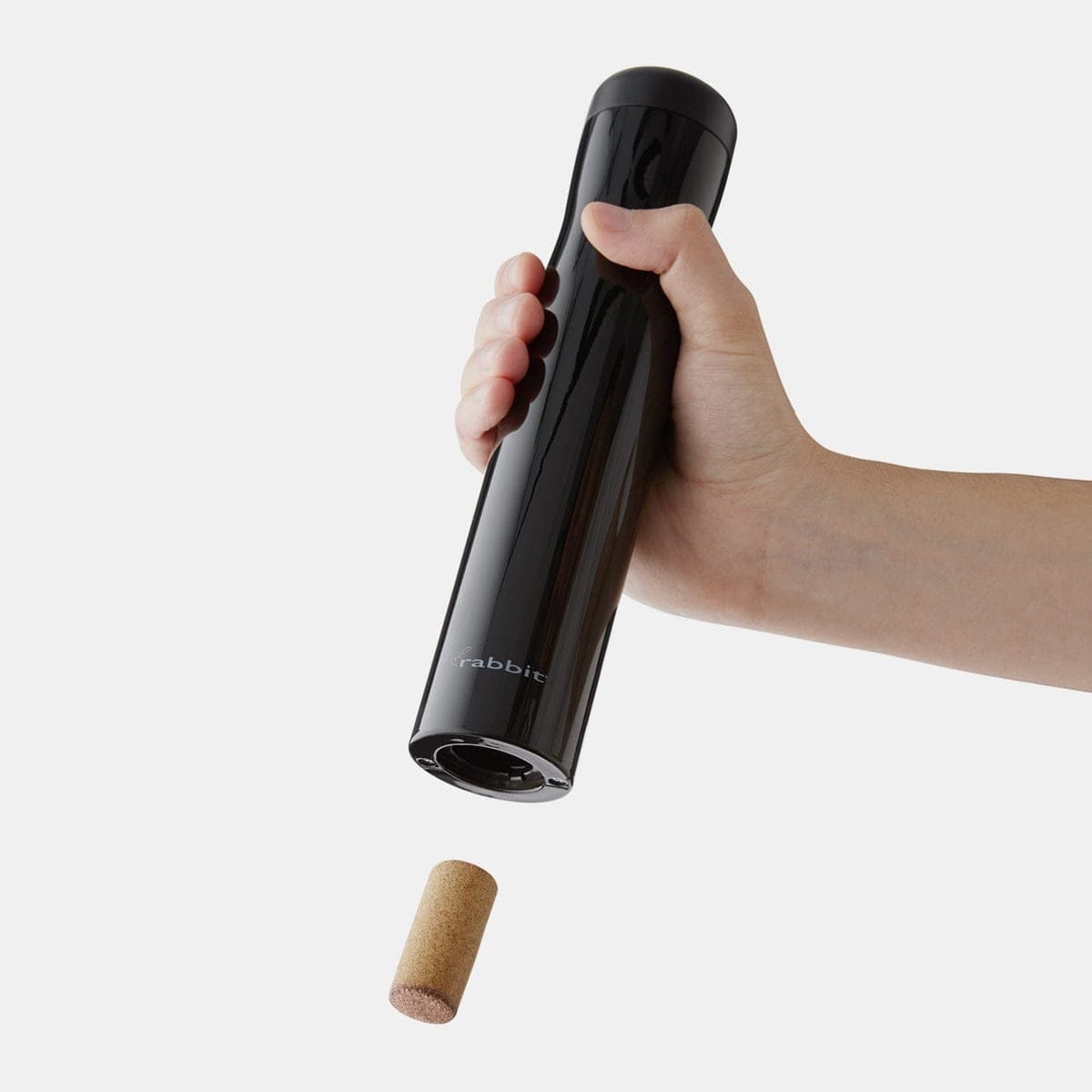 Barware Rabbit Automatic Electric Corkscrew - Black