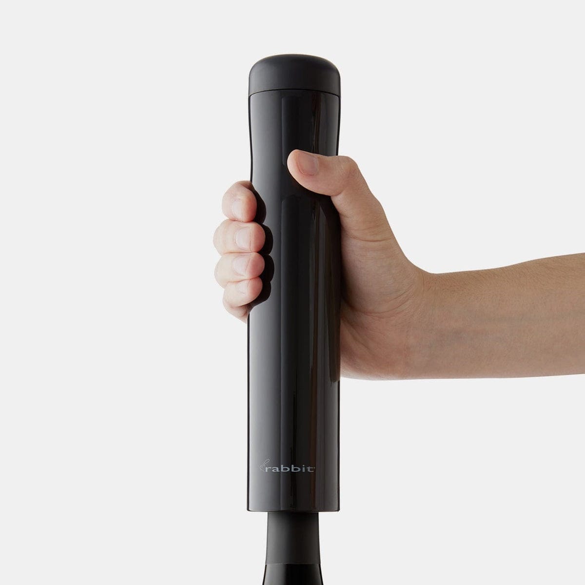 Barware Rabbit Automatic Electric Corkscrew - Black