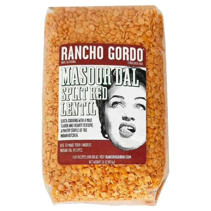 Food Rancho Gordo Masoor Dal (Split Red Lentils) - 1 lb.