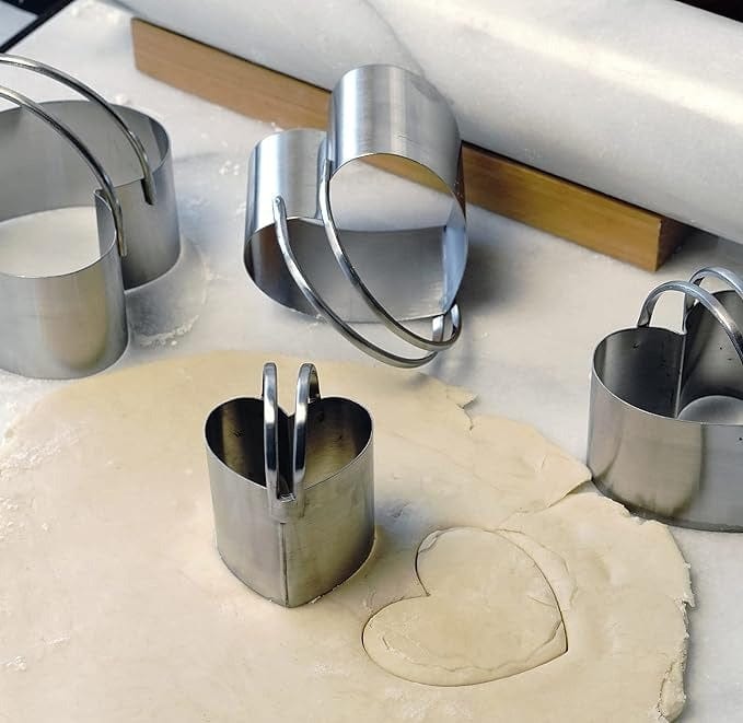 Tools & Accessories RSVP Biscuit Cutter Heart - Set of 4