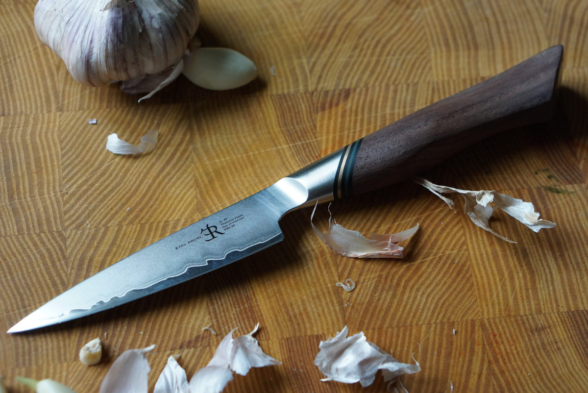 Cutlery Ryda Knives A30 Damascus Steel Paring Knife