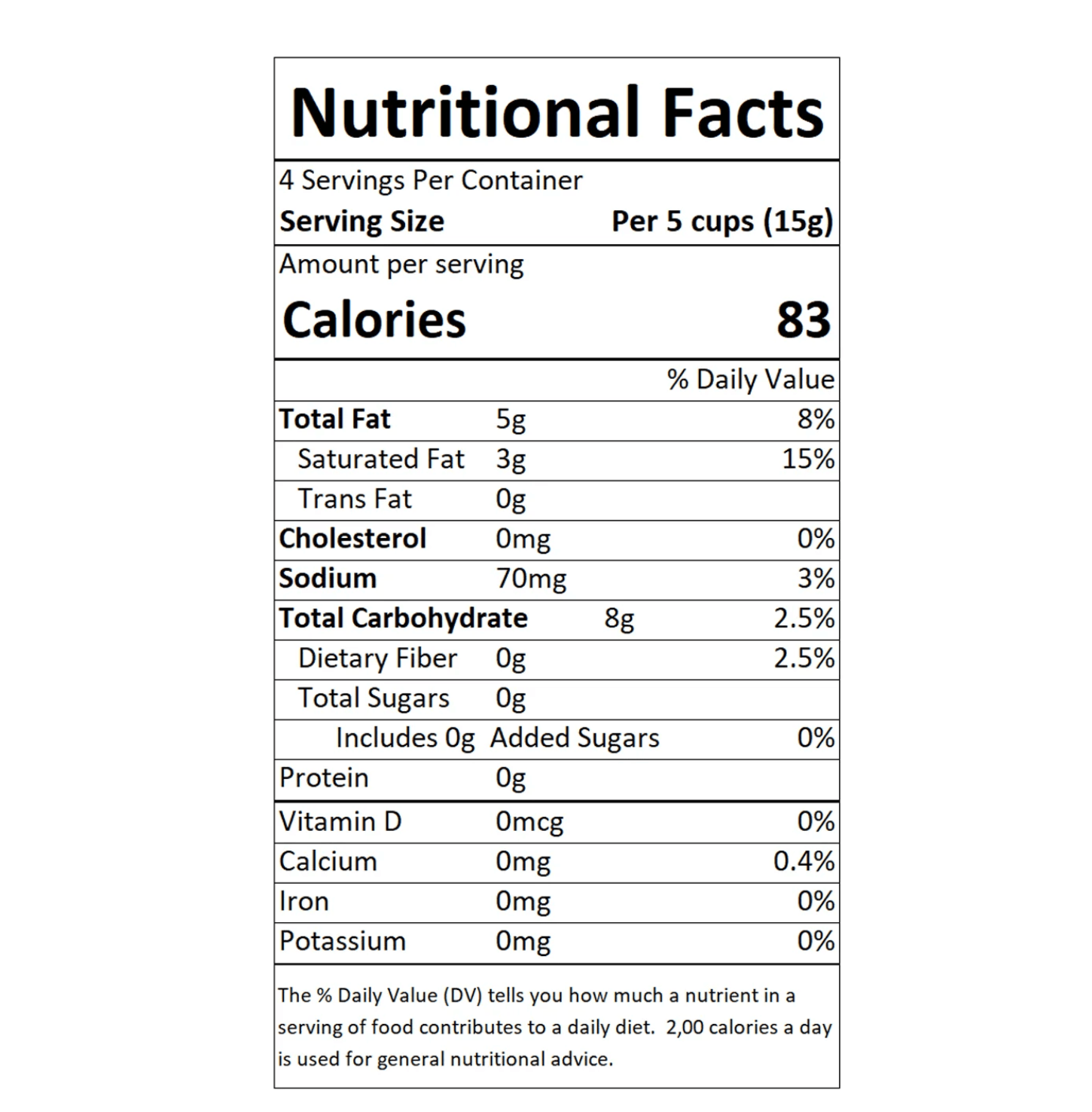 Food Sable & Rosenfeld All-Natural Party Cups - 20-Pack