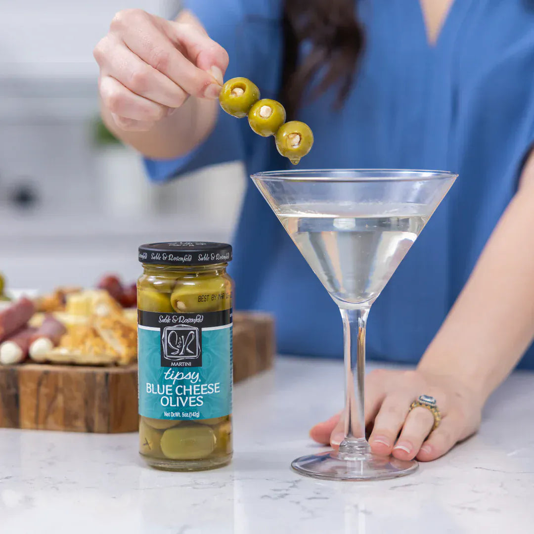 Food Sable & Rosenfeld Blue Cheese Tipsy Olives - 5 oz.