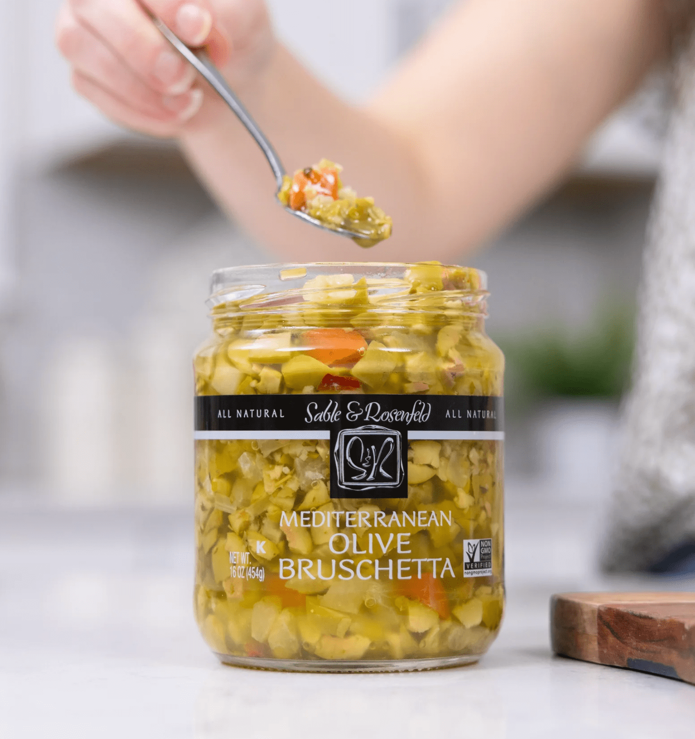 Food Sable & Rosenfeld Mediterranean Bruschetta - 16oz.