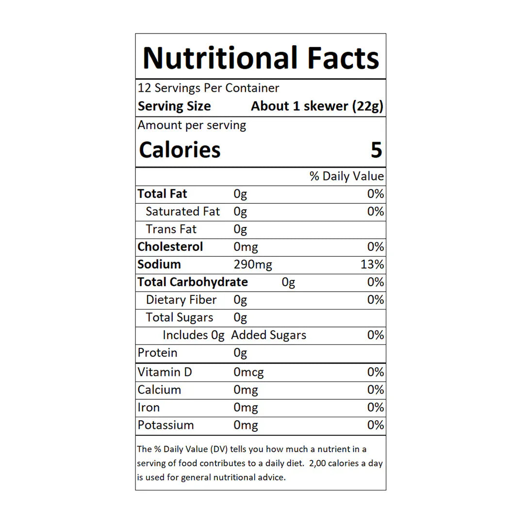 Food Sable & Rosenfeld Tipsy Cocktail Stirrers - Garlic & Dill 16 oz.