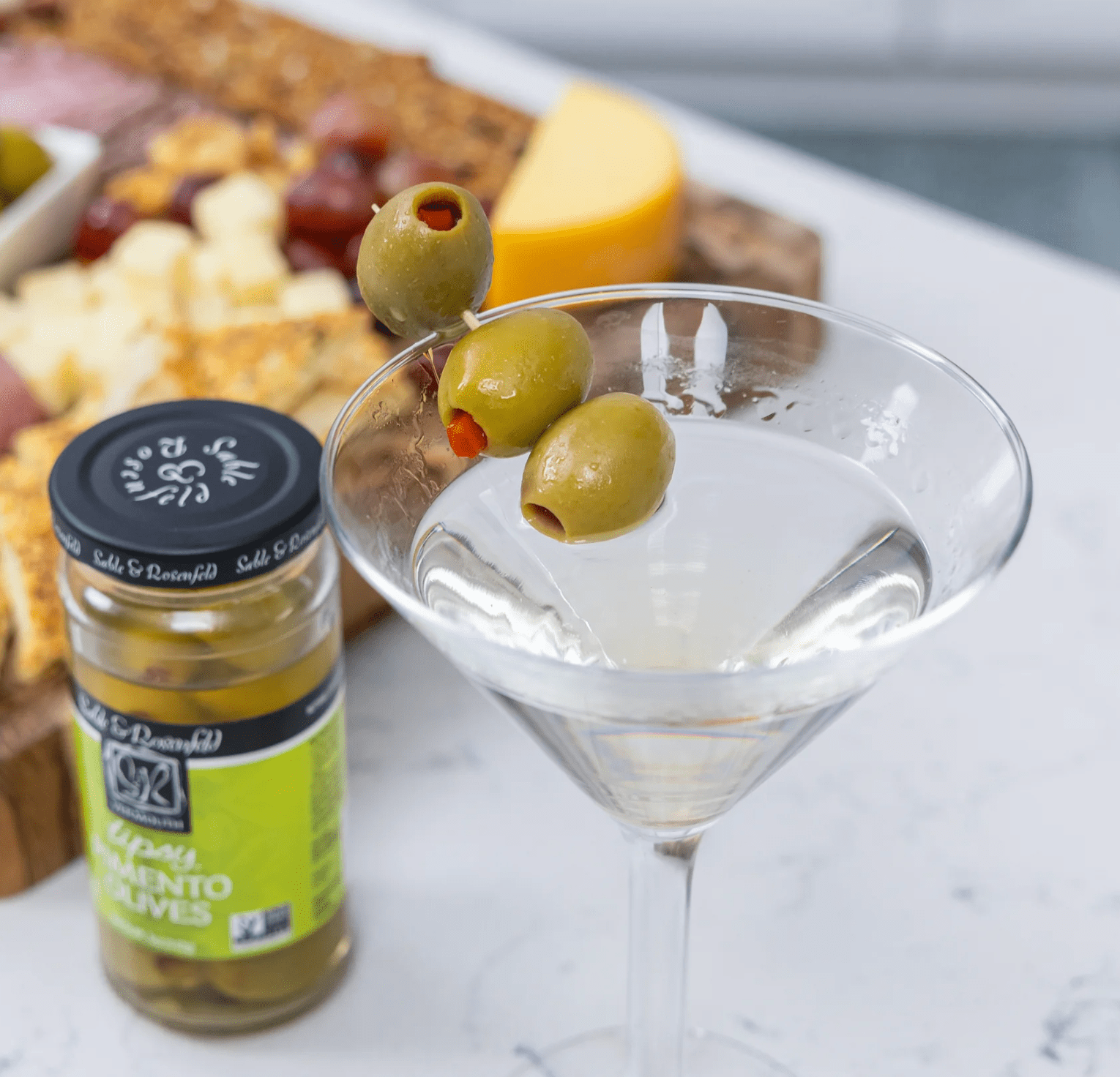 Food Sable & Rosenfeld Tipsy Olives - 10.6 oz.
