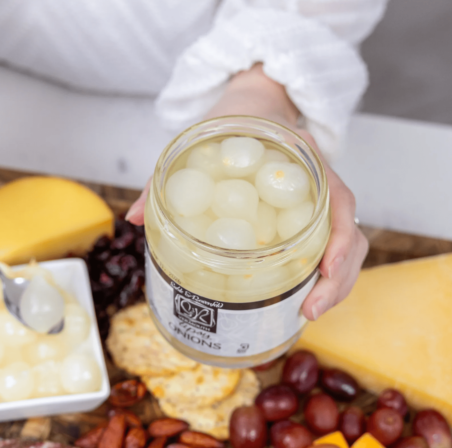 Food Sable & Rosenfeld Tipsy Onions - 10.9 oz.