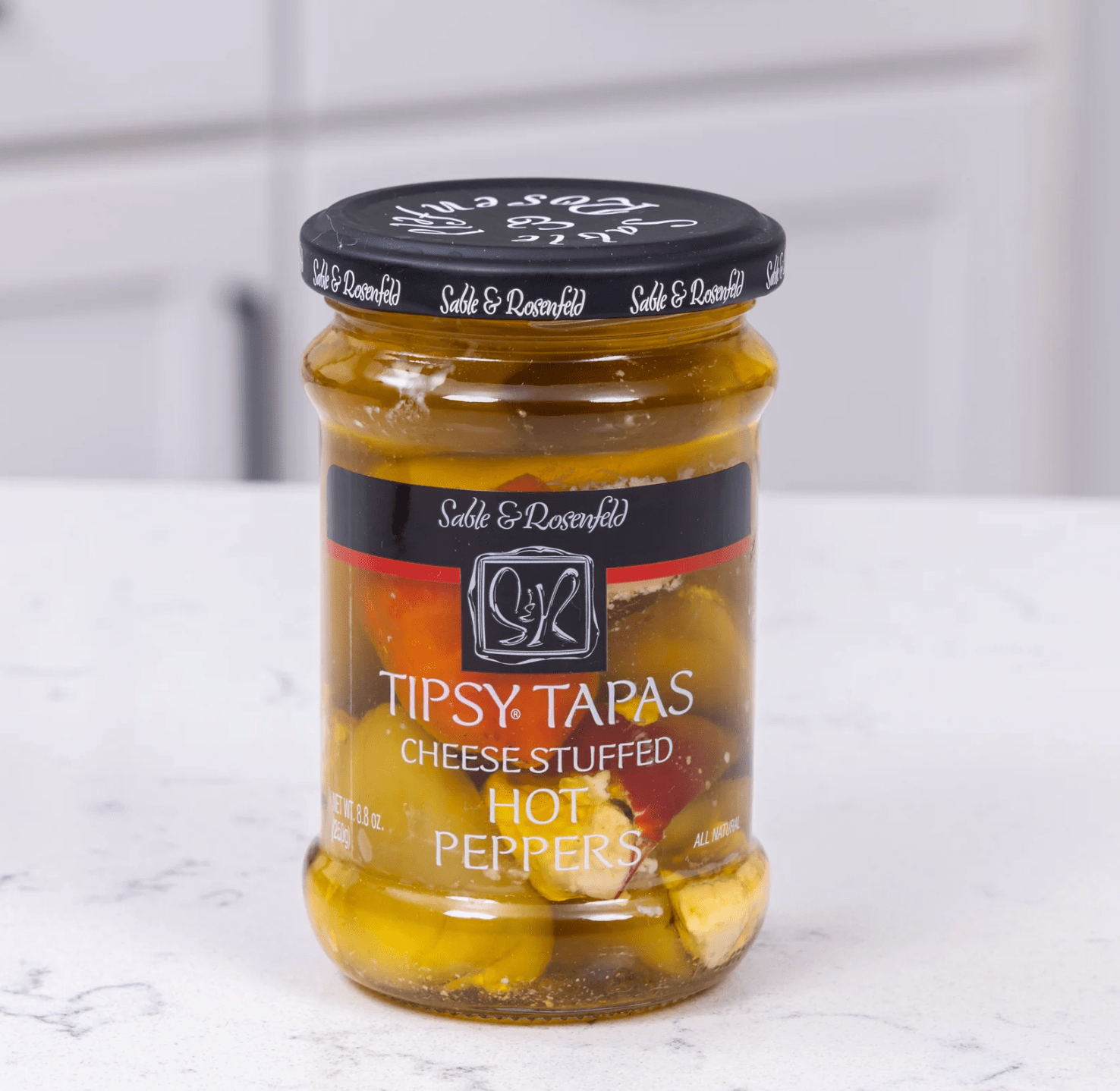 Food Sable & Rosenfeld Tipsy Tapas Hot Peppers - 8.8oz.