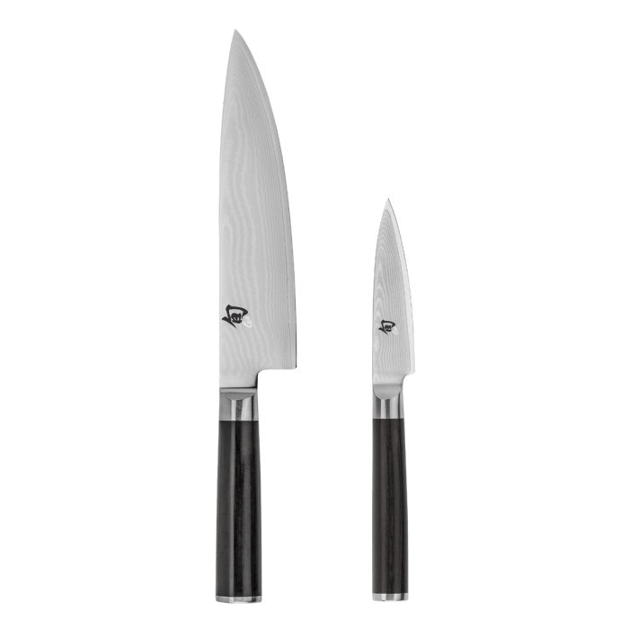 Cutlery Shun - Classic 2 Piece Starter Set - 8" Chef's Knife, 3.5" Paring Knife